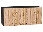 Шкаф верхний горизонтальный Флэт Wotan Oak 2S/Graphite 358*800*318