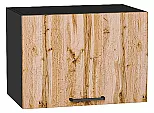 Шкаф верхний горизонтальный Флэт Wotan Oak 2S/Graphite 358*500*318