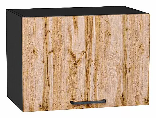 Шкаф верхний горизонтальный Флэт Wotan Oak 2S/Graphite 358*500*318