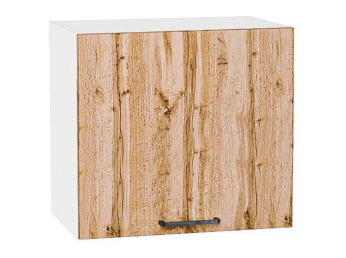 Шкаф верхний горизонтальный Флэт Wotan Oak 2S/Белый 460*500*318