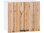 Шкаф верхний горизонтальный Флэт Wotan Oak 2S/Белый 460*500*318