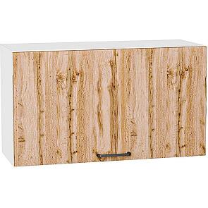 Шкаф верхний горизонтальный Флэт Wotan Oak 2S/Белый 460*800*318