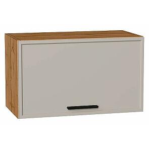 Шкаф верхний горизонтальный Фрейм Clay Silk/Дуб Вотан 358*600*324