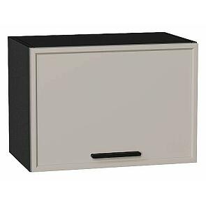 Шкаф верхний горизонтальный Фрейм Clay Silk/Graphite 358*500*324