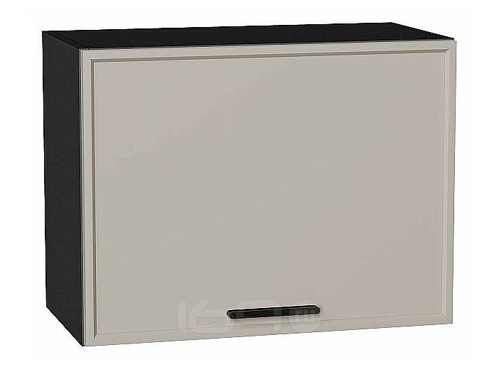 Шкаф верхний горизонтальный Фрейм Clay Silk/Graphite 458*600*324