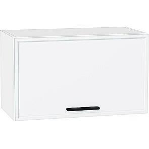 Шкаф верхний горизонтальный Фрейм White Silk/Белый 358*600*324