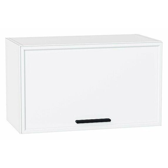 Шкаф верхний горизонтальный Фрейм White Silk/Белый 358*600*324