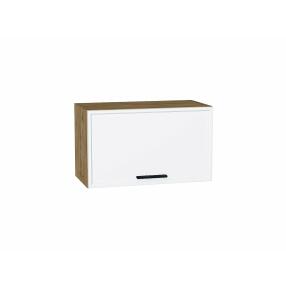 Шкаф верхний горизонтальный Фрейм White Silk/Дуб Вотан 358*600*324