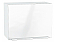 Шкаф верхний горизонтальный Фьюжн Angel Белый 460*600*318