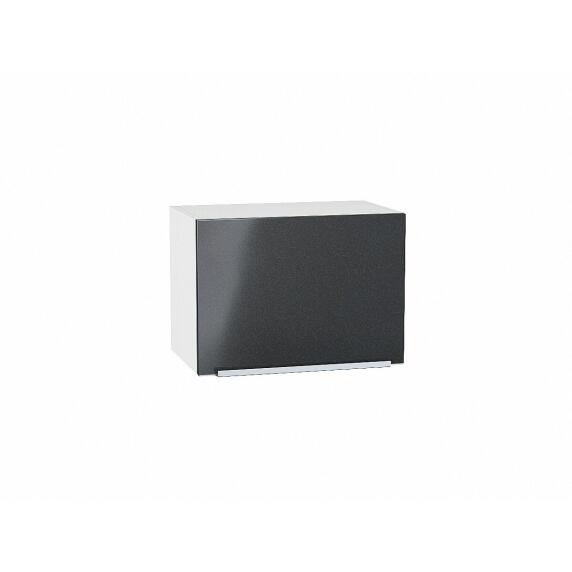 Шкаф верхний горизонтальный Фьюжн Anthracite Белый 358*500*320