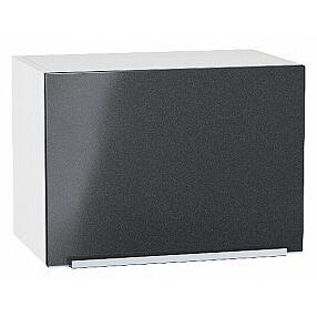 Шкаф верхний горизонтальный Фьюжн Anthracite Белый 358*500*320