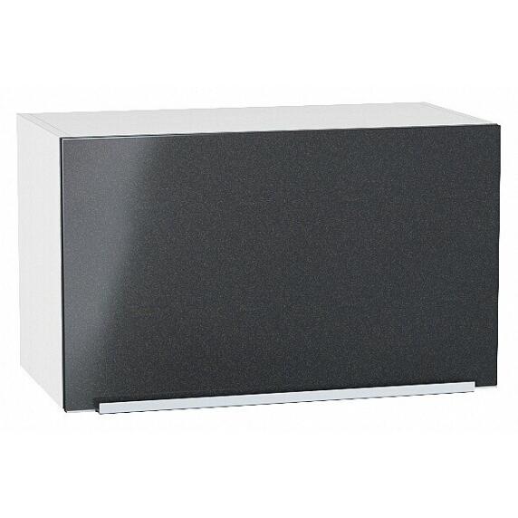 Шкаф верхний горизонтальный Фьюжн Anthracite Белый 358*600*320