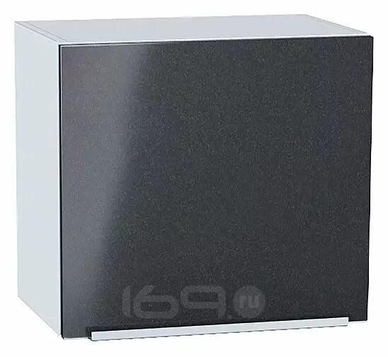 Шкаф верхний горизонтальный Фьюжн Anthracite Белый 460*500*318