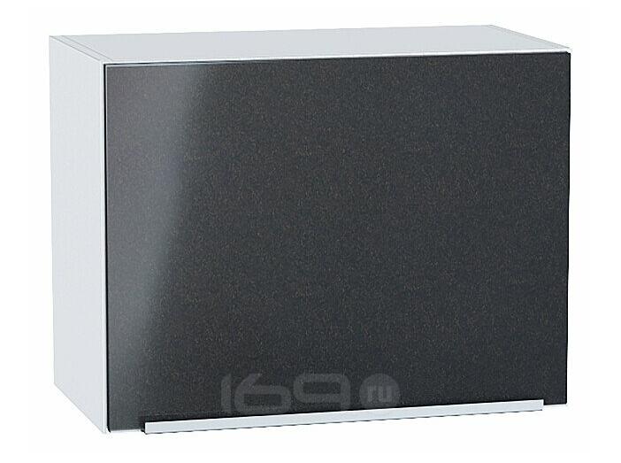 Шкаф верхний горизонтальный Фьюжн Anthracite Белый 460*600*318