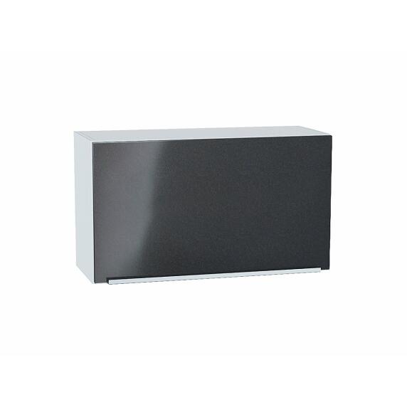 Шкаф верхний горизонтальный Фьюжн Anthracite Белый 460*800*318