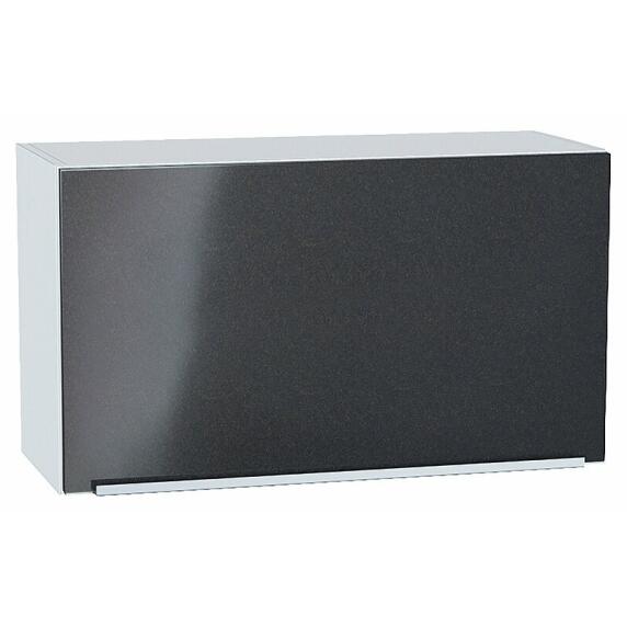 Шкаф верхний горизонтальный Фьюжн Anthracite Белый 460*800*318