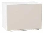 Шкаф верхний горизонтальный Фьюжн Cream Silk/Белый 358*500*320