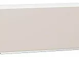 Шкаф верхний горизонтальный Фьюжн Cream Silk/Белый 358*800*320