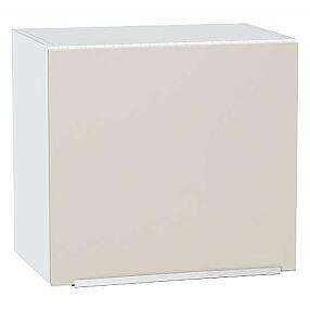 Шкаф верхний горизонтальный Фьюжн Cream Silk/Белый 460*500*318