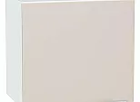 Шкаф верхний горизонтальный Фьюжн Cream Silk/Белый 460*500*318