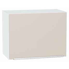 Шкаф верхний горизонтальный Фьюжн Cream Silk/Белый 460*600*318