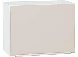 Шкаф верхний горизонтальный Фьюжн Cream Silk/Белый 460*600*318
