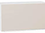 Шкаф верхний горизонтальный Фьюжн Cream Silk/Белый 460*800*318