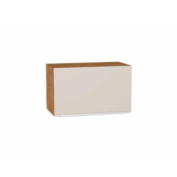 Шкаф верхний горизонтальный Фьюжн Cream Silk/Дуб Вотан 358*600*320