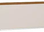 Шкаф верхний горизонтальный Фьюжн Cream Silk/Дуб Вотан 358*800*320