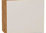 Шкаф верхний горизонтальный Фьюжн Cream Silk/Дуб Вотан 460*500*318