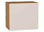 Шкаф верхний горизонтальный Фьюжн Cream Silk/Дуб Вотан 460*500*318