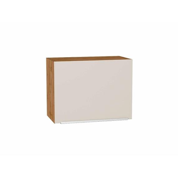 Шкаф верхний горизонтальный Фьюжн Cream Silk/Дуб Вотан 460*600*318
