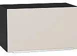 Шкаф верхний горизонтальный Фьюжн Cream Silk/Graphite 358*600*320