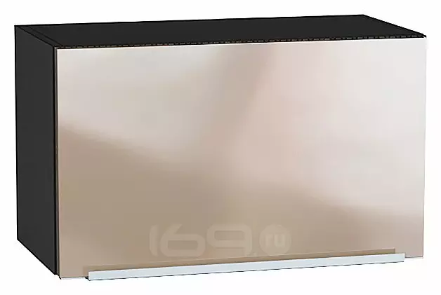 Шкаф верхний горизонтальный Фьюжн Gallant Graphite 358*600*320