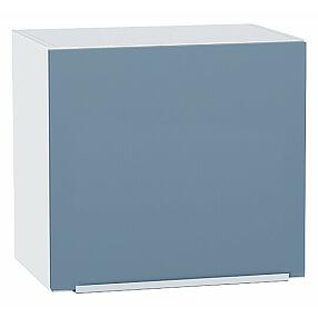 Шкаф верхний горизонтальный Фьюжн Silky Blue Белый 460*500*318