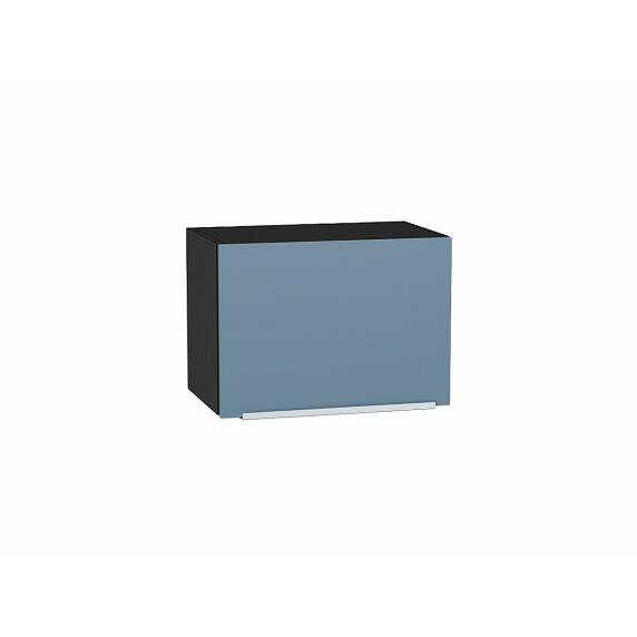Шкаф верхний горизонтальный Фьюжн Silky Blue Graphite 358*500*320