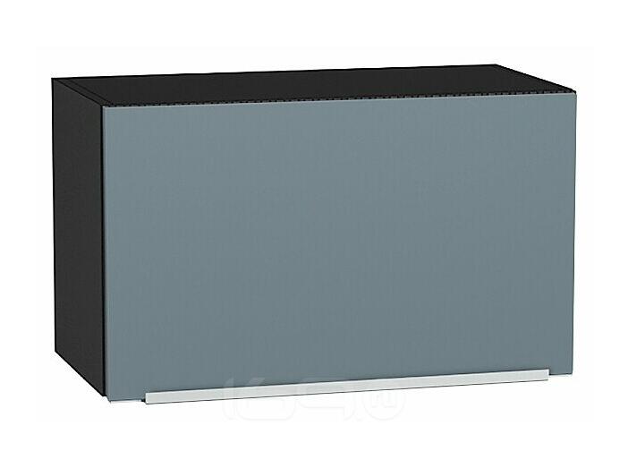 Шкаф верхний горизонтальный Фьюжн Silky Blue Graphite 358*600*320