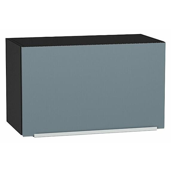Шкаф верхний горизонтальный Фьюжн Silky Blue Graphite 358*600*320