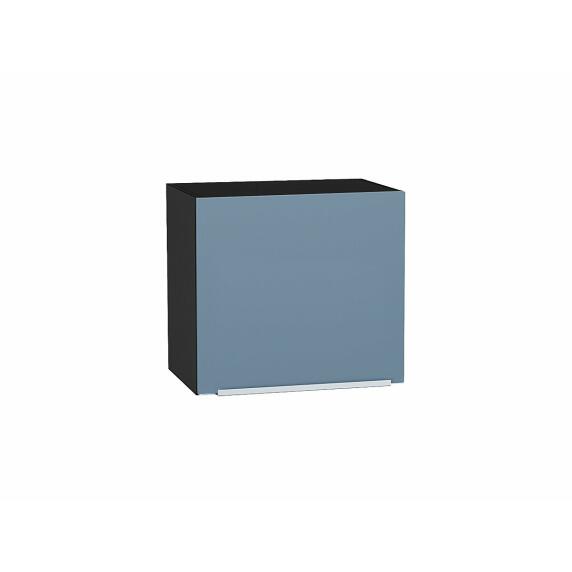 Шкаф верхний горизонтальный Фьюжн Silky Blue Graphite 460*500*318