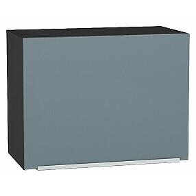 Шкаф верхний горизонтальный Фьюжн Silky Blue Graphite 460*600*318