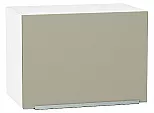 Шкаф верхний горизонтальный Фьюжн Silky Grey Белый 358*500*320