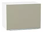 Шкаф верхний горизонтальный Фьюжн Silky Grey Белый 358*500*320