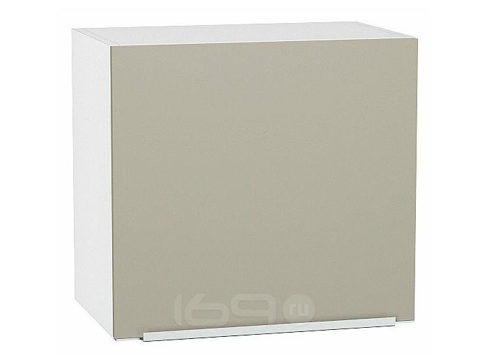 Шкаф верхний горизонтальный Фьюжн Silky Grey Белый 460*500*318
