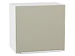 Шкаф верхний горизонтальный Фьюжн Silky Grey Белый 460*500*318