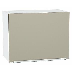 Шкаф верхний горизонтальный Фьюжн Silky Grey Белый 460*600*318