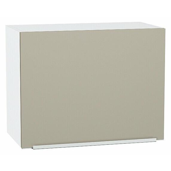 Шкаф верхний горизонтальный Фьюжн Silky Grey Белый 460*600*318