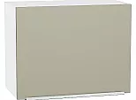 Шкаф верхний горизонтальный Фьюжн Silky Grey Белый 460*600*318