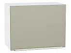 Шкаф верхний горизонтальный Фьюжн Silky Grey Белый 460*600*318