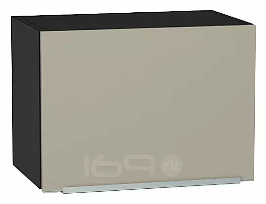 Шкаф верхний горизонтальный Фьюжн Silky Grey Graphite 358*500*320