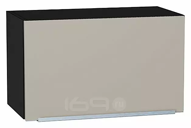 Шкаф верхний горизонтальный Фьюжн Silky Grey Graphite 358*600*320